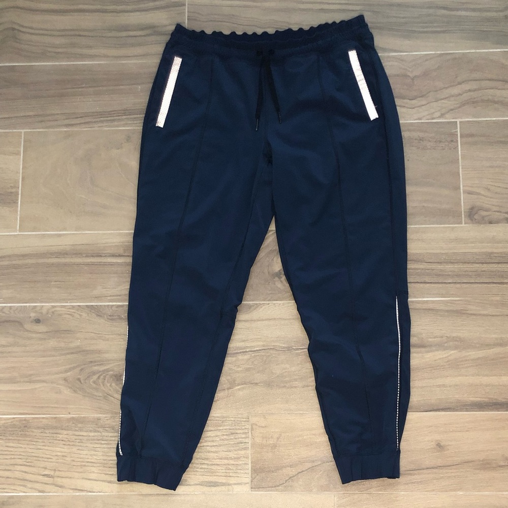 Lululemon Running Joggers Fully Lined Navy Blue Size 10